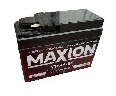 Moto GEL Maxion YTR4A-BS  12 V 2.3 Ah 5100012, фото 2
