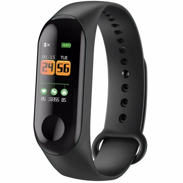 Фітнес-браслет uWatch M7 крокомір, фітнес трекер, пульс, монітор сну