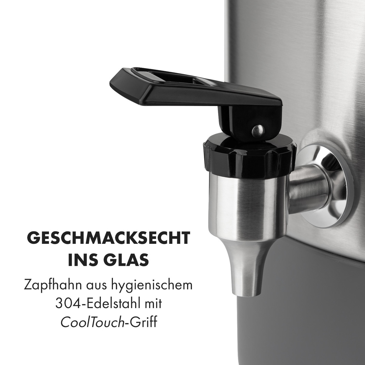 Дозатор для приготовления напитков Lady Marmalade 27L 100°C 12h из нержавеющей стали (Германия, читать - фото 5 - id-p1762576533