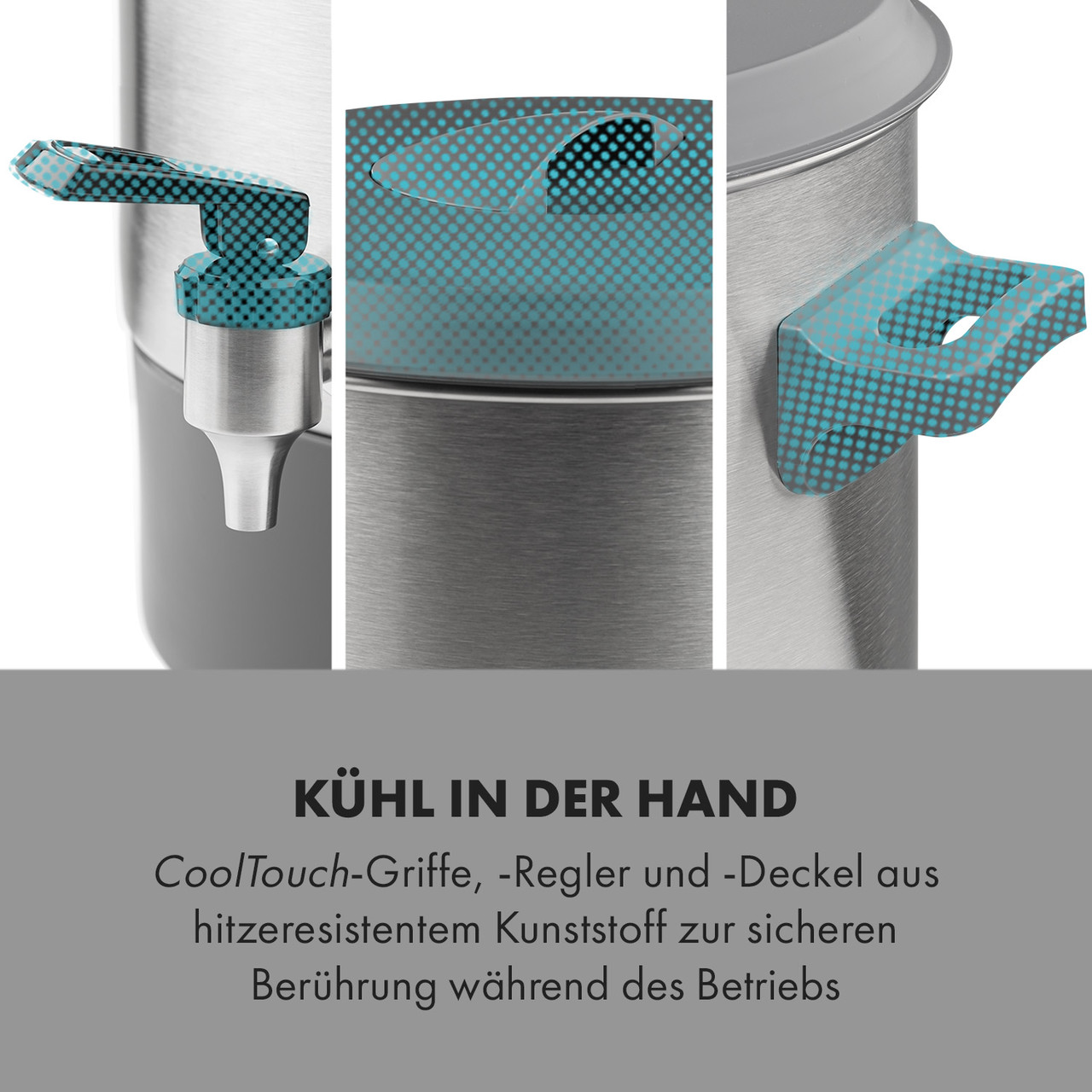 Дозатор для приготовления напитков Lady Marmalade 27L 100°C 12h из нержавеющей стали (Германия, читать - фото 7 - id-p1762576533