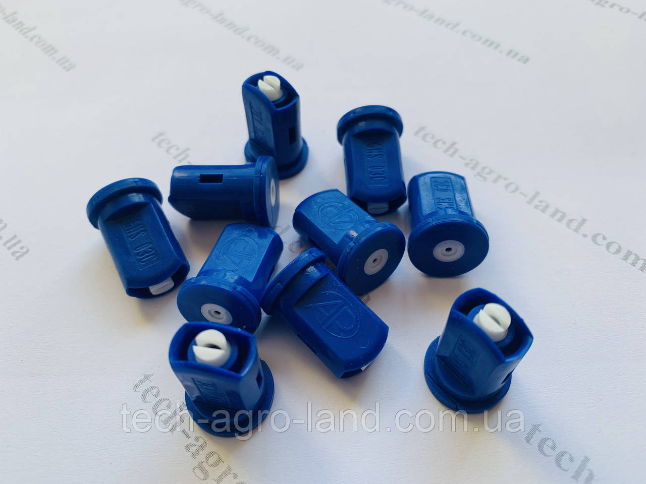 Розпилювач інжекторний двоструминний 03 (синій) 6MS03P2 Agroplast