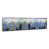 Умный инфракрасный обогреватель Wonderwall Air Art Blue Line 120x30 см 350 Вт 120 x 30 см | Синяя линия