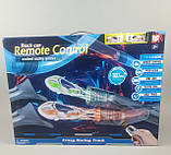 Трек трубопровідний D 2085-2 (12/2) 2 машинки на р/у, 107 елементів, світловий ефект, в коробці, фото 2