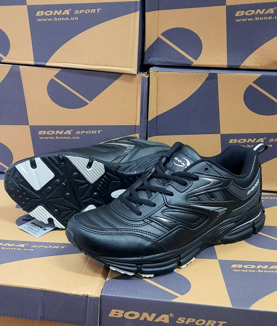 Купить Кроссовки мужские кожаные Bona, Бона, цена 1595 ₴ — Prom.ua (ID ...