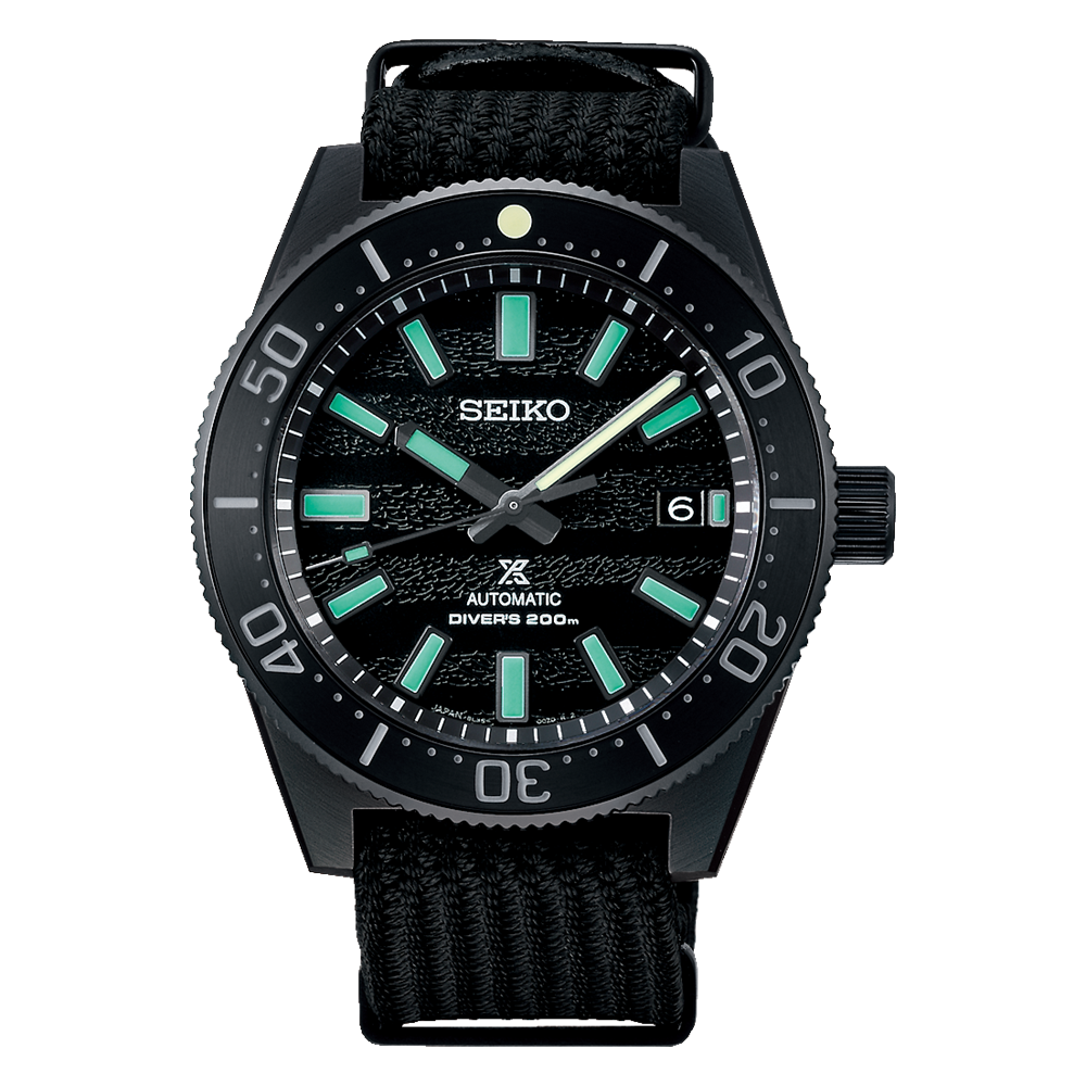 Чоловічий годинник Seiko SLA067 Prospex Diver Black Series Limited Edition [600 шт.], фото 1