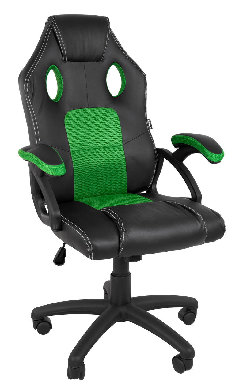 Кресло геймерское Bonro B-2022S зеленое (40800110) - фото 1 - id-p1604793624