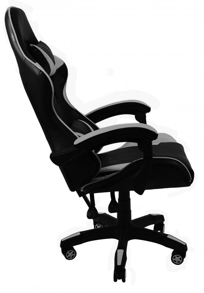 Кресло геймерское Bonro B-810 серое (42300100) - фото 3 - id-p1604793630