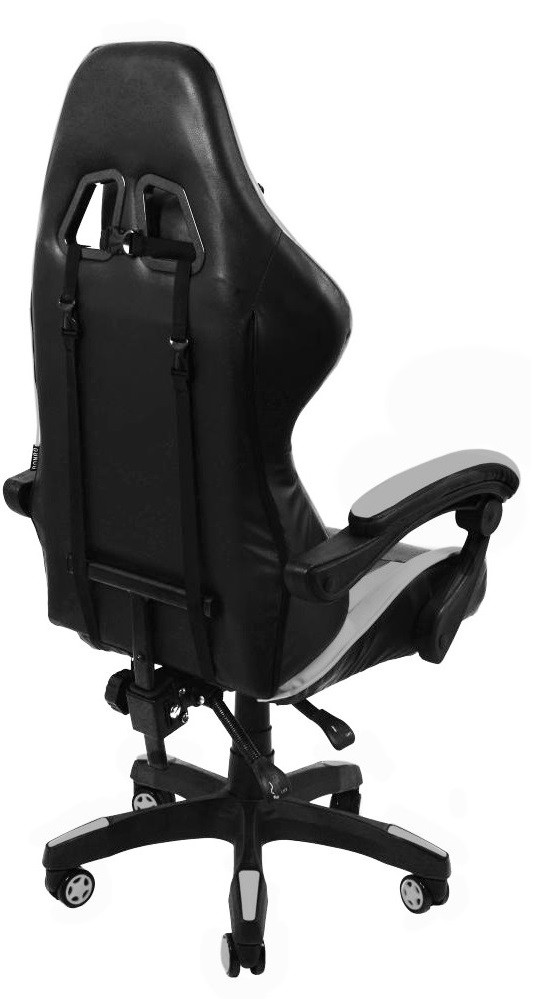 Кресло геймерское Bonro B-810 серое (42300100) - фото 5 - id-p1604793630
