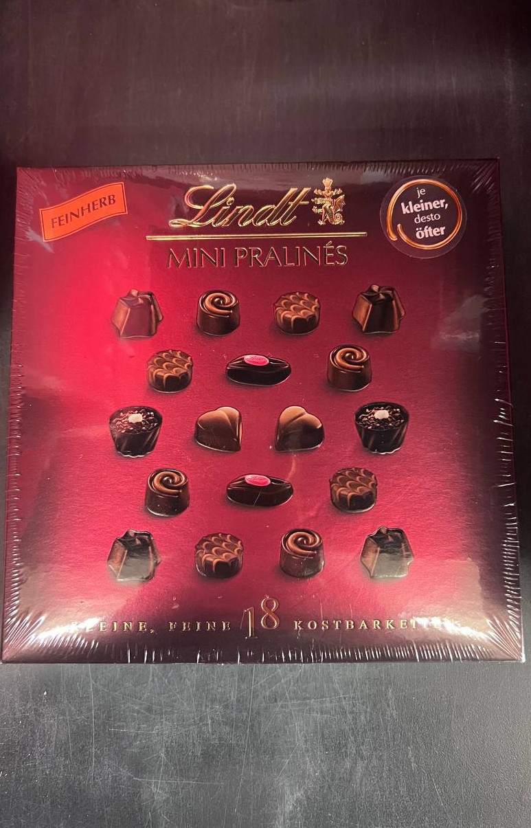 Шоколадні цукерки Lindt 😍 Mini Pralines 100 гр. Швейцарія