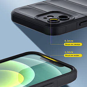 Силіконовий чохол Wavy для iPhone 12 Silver, фото 2