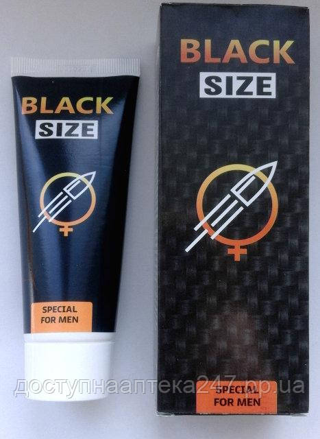 Крем-гель Black Size (Блек Сайз) є ефективним засобом для збільшення статевого члена у домашніх умовах
