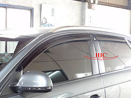 Дефлектори вікон (вітровики) Audi Q5 2009 -> 5D 4шт (HIC)