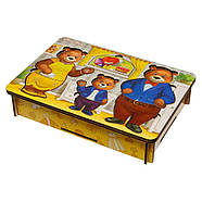 Настільна гра "Оддень ведмедик" Ubumblebees (ПСД192) PSD192 дерев'яна, фото 2