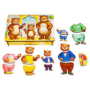 Настільна гра "Оддень ведмедик" Ubumblebees (ПСД192) PSD192 дерев'яна, фото 4