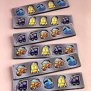 Дерев'яна настільна гра "Транспорт-2" Ubumblebees (ПСД006) PSD006 сортер-комодик, фото 4