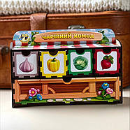 Дерев'яна настільна гра "Счет -1" Ань-Ян (ПСД069) PSD069 сортер-комодик, фото 5