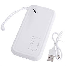 УМБ Power Bank USAMS US-CD150 PB56 10000mAh 37Wh (Rated Capacity: 6000mAh) белый