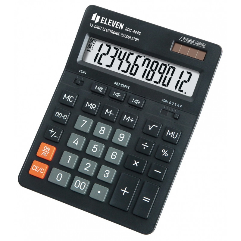 Купить Калькулятор Eleven SDC-444S бухгалтерский 12р., цена 480 ...