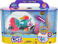 Интерактивная рыбка в аквариуме Little Live Pets - Lil' Dippers: Fantasea Interactive Toy Fish