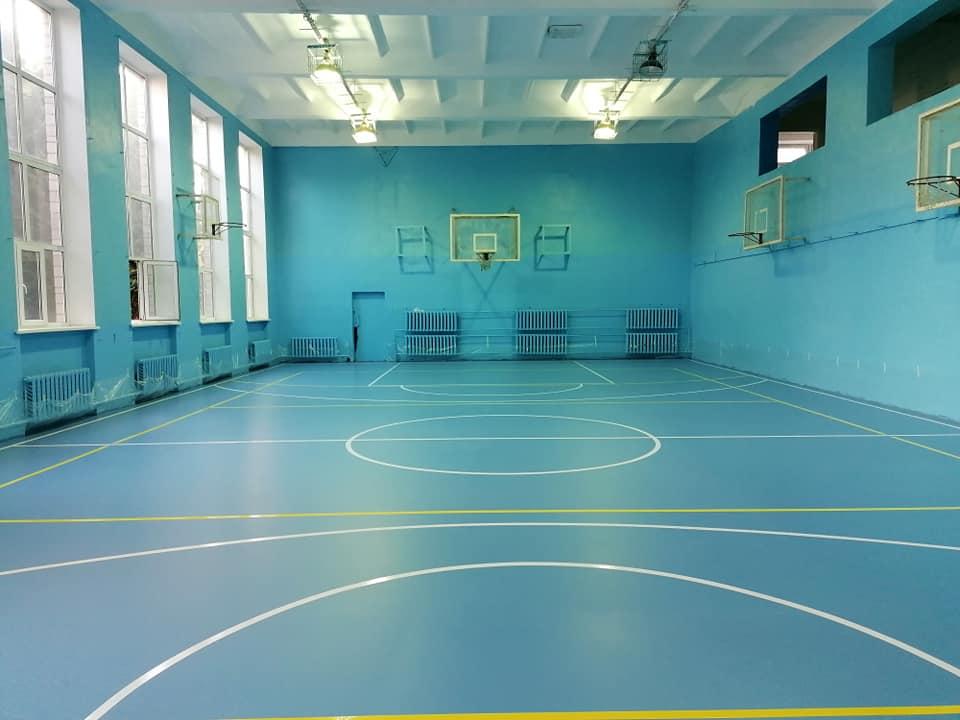 Покриття Conipur HG. Облаштування спортивного залу 1