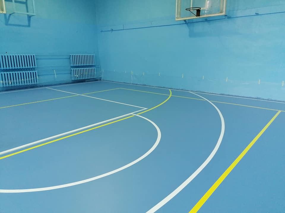 Покриття Conipur HG. Облаштування спортивного залу 6
