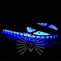 Световая лента LEMANSO IP65 5m 60SMD 5050 12V RGB 10W/м 6LM/led (цена за 5 м) / LMA9302 топ