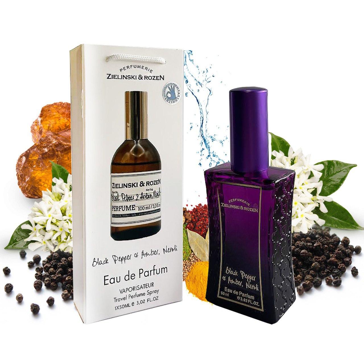 ZIELINSKI & ROZEN BLACK PEPPER & AMBER, NEROLI (ЗЕЛІНСКІ & РОЗЕН БЛЕК ПЕППЕР, АМБЕР, НЕРОЛІ) 50 МЛ. ОПТ