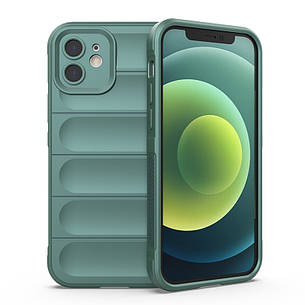 Силіконовий чохол Wavy для iPhone 12 Pine Green, фото 1