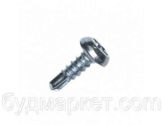 Саморез г/к метал 3,5*9,5 з буром, ФАСІВКА 100 ШТ