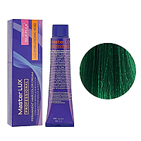 Крем-краска для волос Master LUX Professional №0.28 Микстон матово-зеленый 60 мл (19255Es)