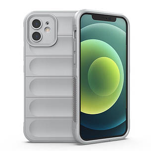 Силіконовий чохол Wavy для iPhone 12 Silver, фото 1