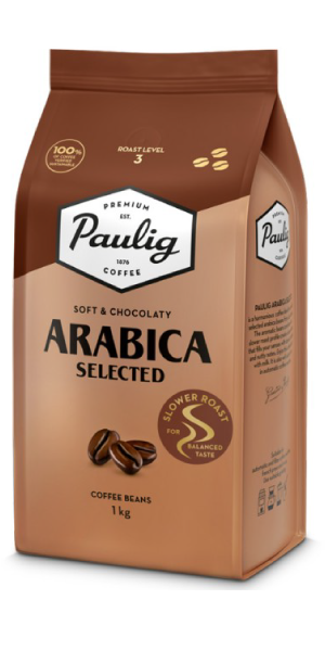 Кава в зернах Paulig Arabica Selected 1 кг Фінляндія