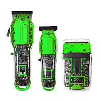 Набір машинок TICO Professional Green (Машинка + тример + шейвер) (100430)