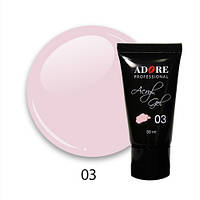 Акрил-гель ADORE Acryl Gel №03 Pink 30 мл (17706Es)