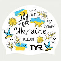 Шапочка для плавання TYR Silicone MULTI WHITE UA (G200110SR-ML)