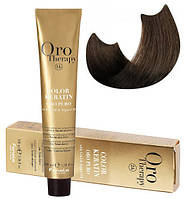 Крем-краска безаммиачная для волос Fanola Oro Therapy №6/13 Dark Blonde Beige 100 мл (3087Es)