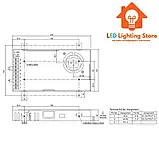 Блок живлення Mean Well, LRS-150-48, 48V, 158.4W , 3.3А, IP20, фото 2
