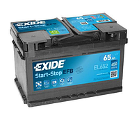 Аккумулятор EXIDE START-STOP EFB 65Ah Н Ев (-/+) (650EN) (д278*ш175*в175) EL652