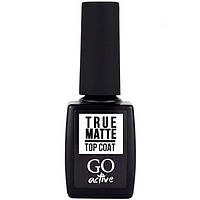 Закрепитель матовый для гель-лака Go Active True Matte Top Coat 10 мл (16884Es)