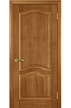 Двері Classic 03 ПГ полотно, шпон Дуб темний