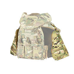 M-Tac плечовий захист з балістичними пакетами 1А для Cuirass QRS Multicam