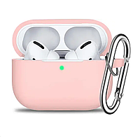 Чехол силиконовый Apple Airpods Pro Pink Розовый