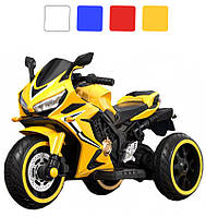 Електромотоцикл дитячий SPOKO N-518 мотоцикл на акумуляторі для дітей M_1458 Жовтий