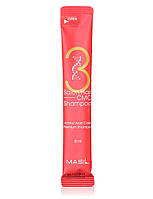 Шампунь для волос укрепляющий с аминокислотами Masil 3 Salon Hair CMC Shampoo 8 мл (18476Es)