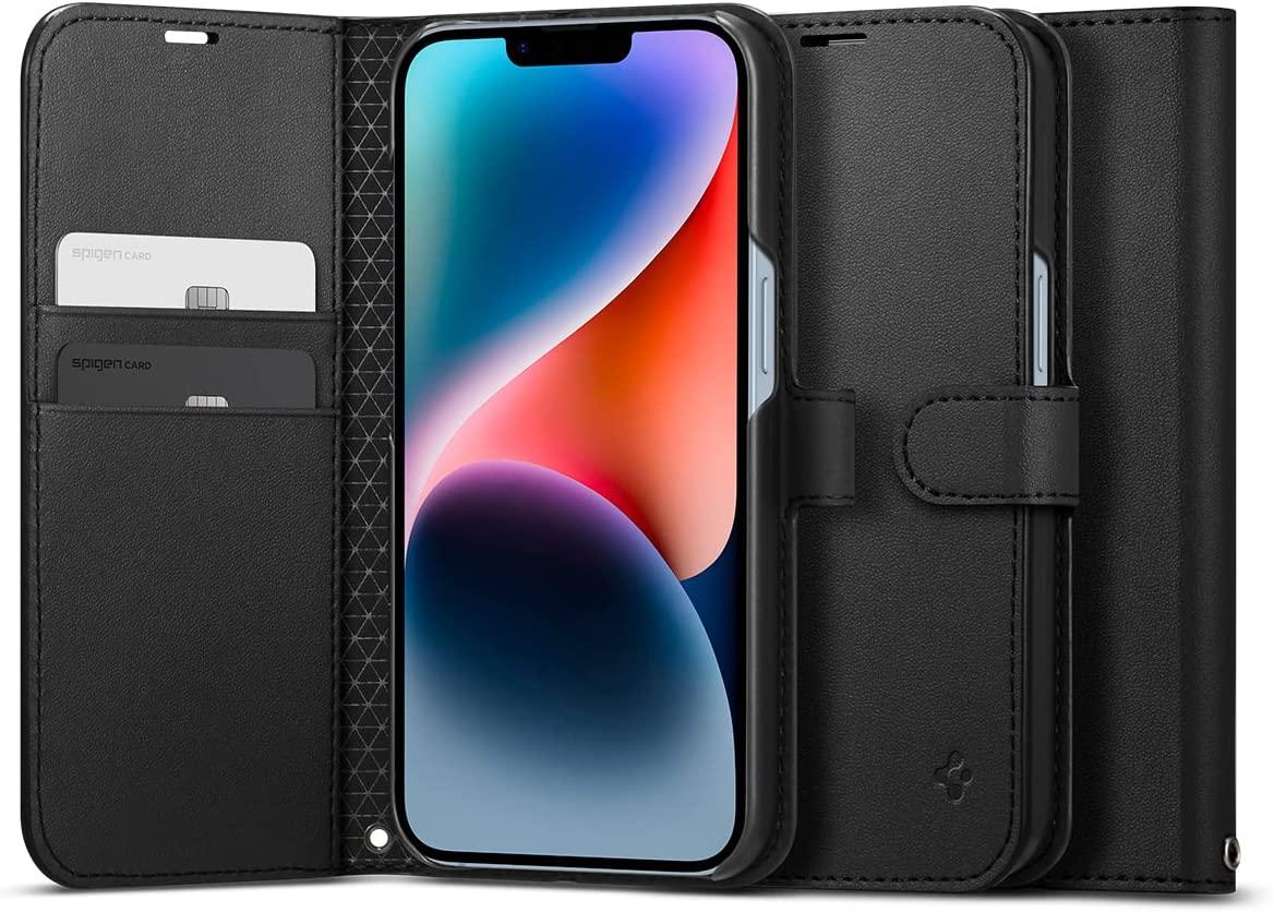 Книга - Чохол Spigen для iPhone 14 Wallet S, Classic Black (ACS05421)