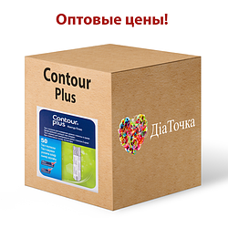 Оптові ціни на смужки для глюкометра Контур Плюс (Contour Plus)