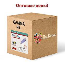 Оптові ціни на смужки для глюкометра Gamma MS