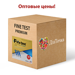 Оптові ціни на тест-смужки для глюкометра Finetest Premium