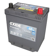 Акумулятор EXIDE PREMIUM 40Ah ASIA Ев (-/+) (350EN) (д187*ш127*в225) EA406