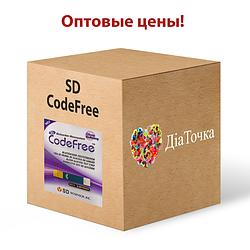 Оптові ціни на тест-смужки для глюкометра SD CodeFree